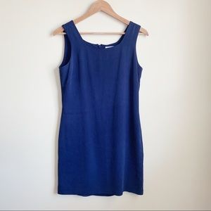 Loft Navy Blue Shift Dress Size 6